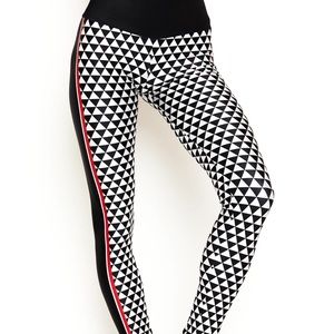 GoldSheep CHECKERED SKI RACER BLACK LEGGING